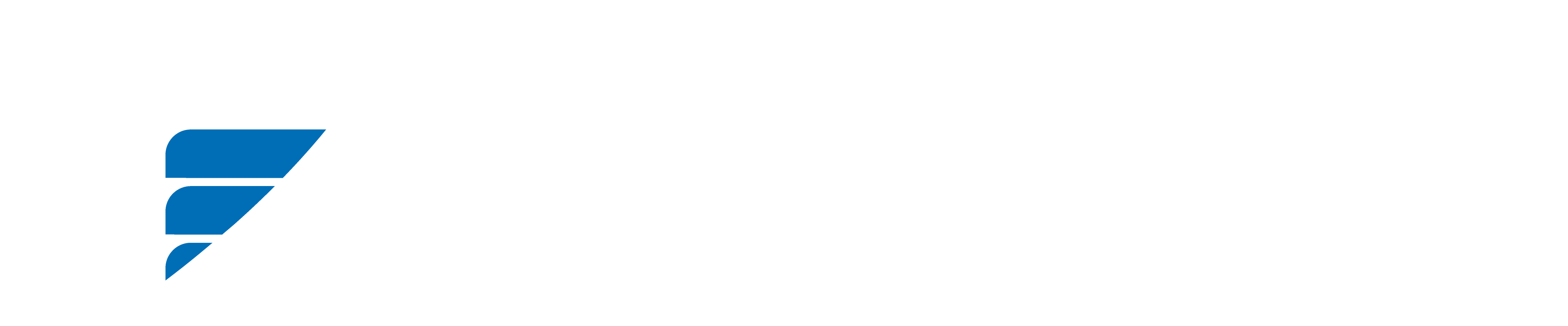 Horizontal - White Blue