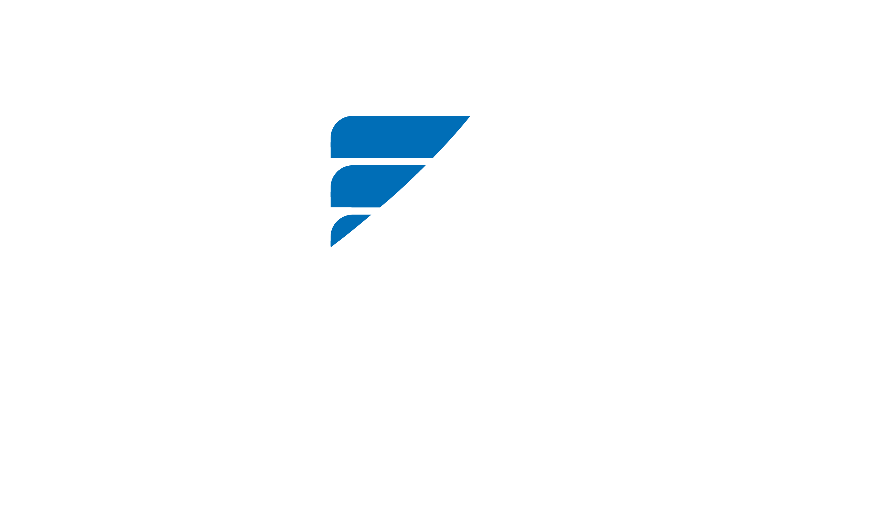 Vertical - White Blue