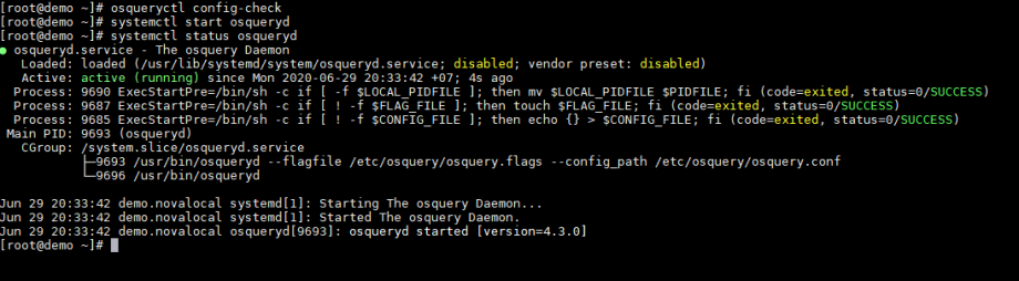 osquery file integrity monitoring