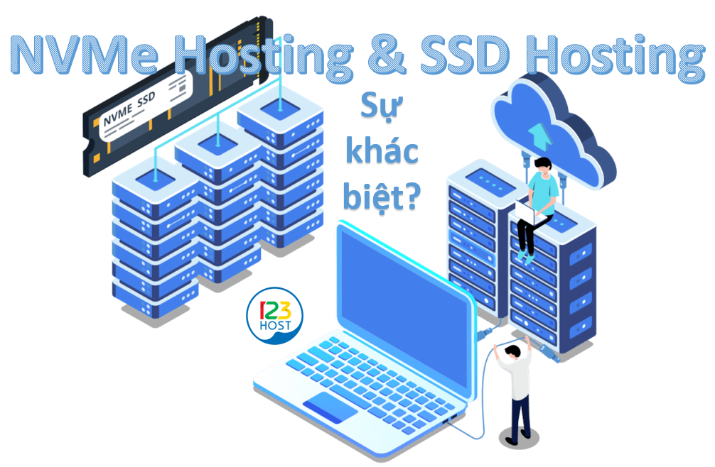 Sự khác biệt giữa NVMe Hosting và SSD Hosting? Tại sao chọn NVMe Hosting?